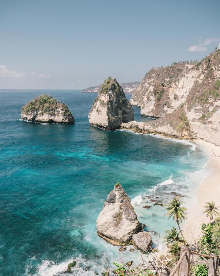 Tropical Glamping Nusa Penida - Private Romantic Seaside Bungalow Diamond Beach Polilit Exterior foto